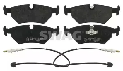 Комплект тормозных колодок, дисковый тормоз SWAG купить